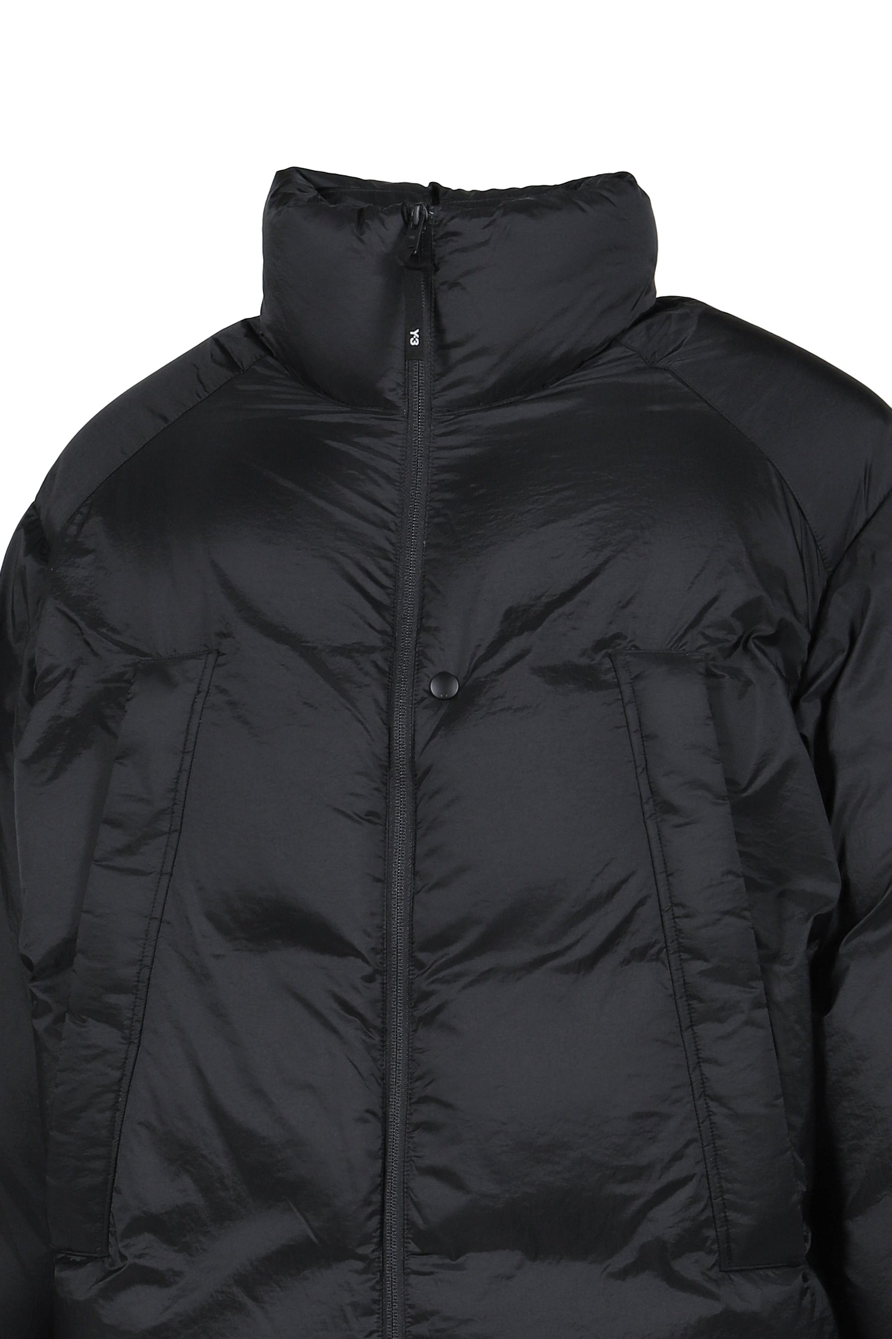 Y-3 PUFFER JACKET / BLK - 4