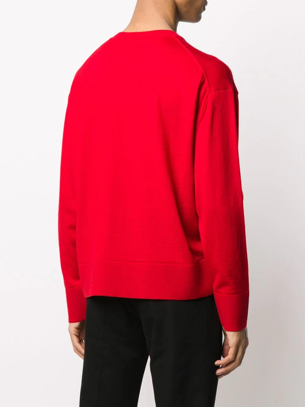 crew neck knitted jumper - 4