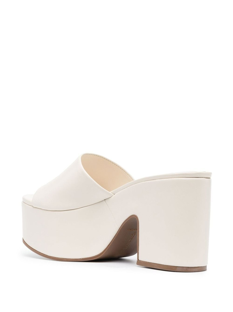 Miso open-toe flatform mules 3
