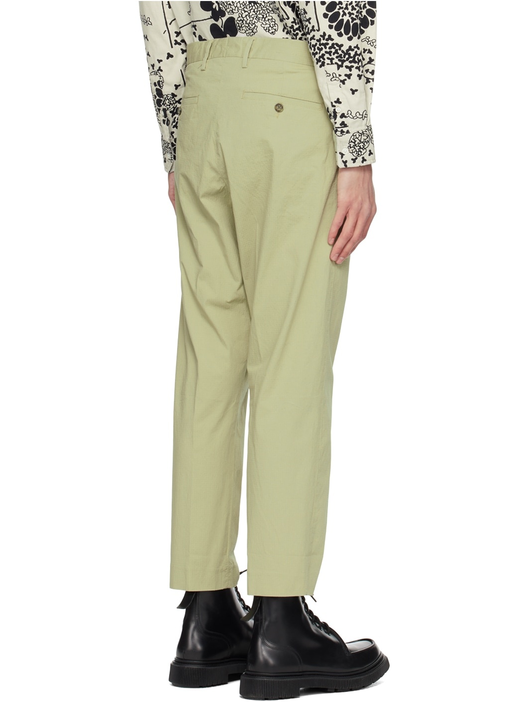 Green Bill 1449 Trousers - 3