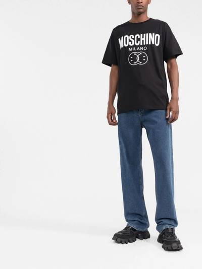 Moschino logo-print T-shirt outlook