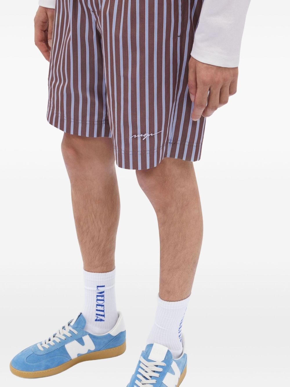 striped shorts - 5