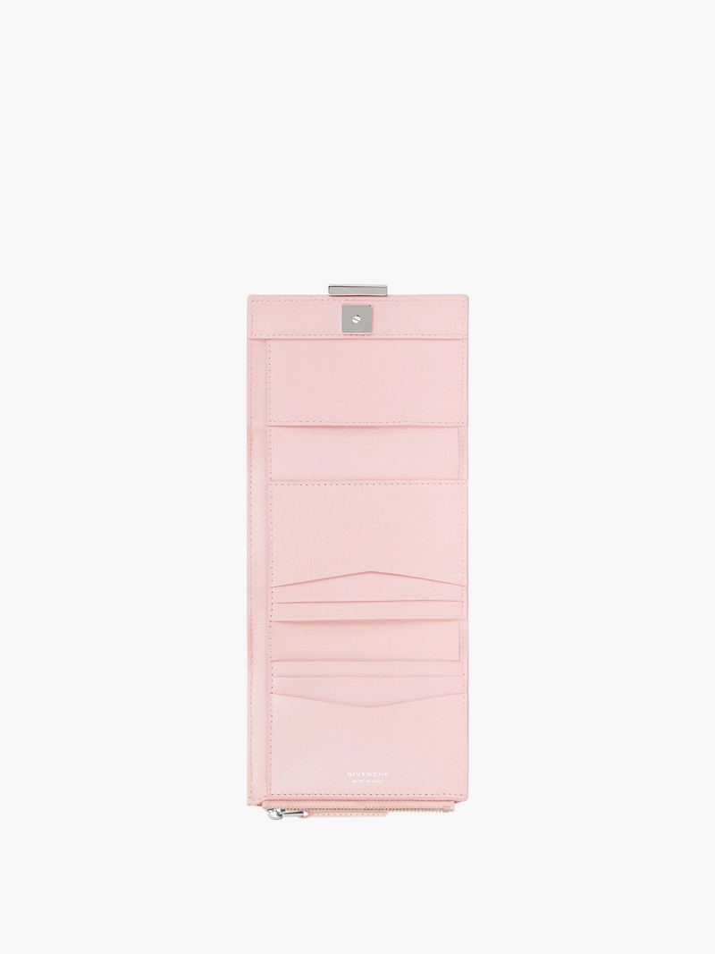 4G TRIFOLD WALLET IN BOX LEATHER 4