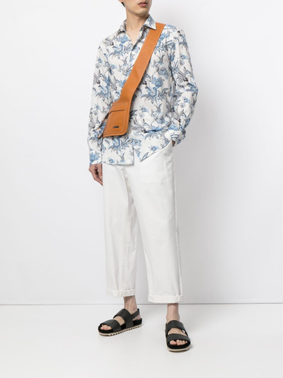 Etro paisley floral-print shirt outlook