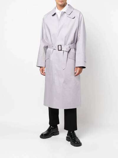 Maison Margiela oversize belted trench coat outlook