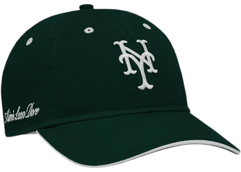 AIMÉ LEON DORE Aime Leon Dore x New Era Mets Souvenir Ballpark Hat Green outlook