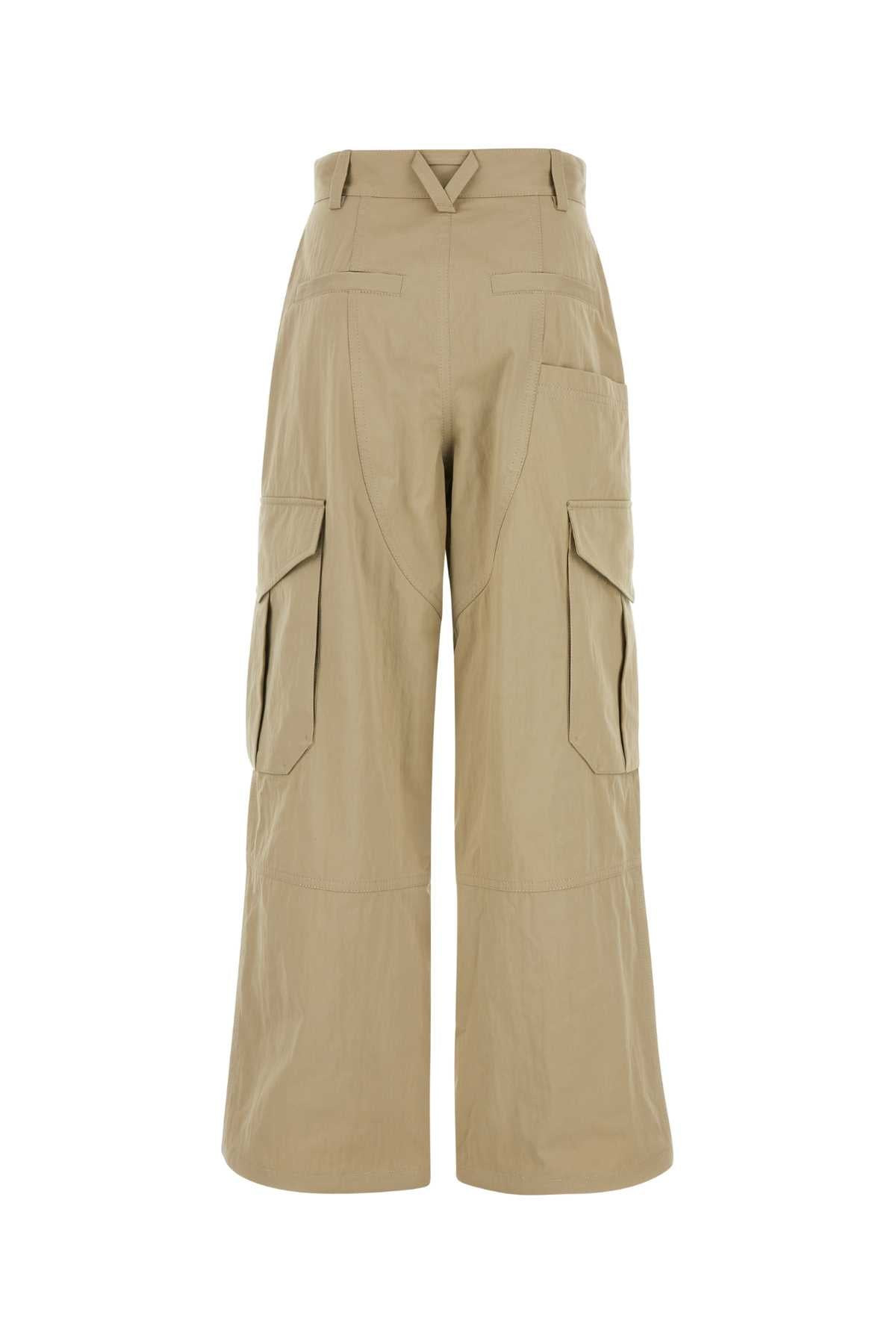 Bottega Veneta Women Cappuccino Cotton Blend Cargo Pant - 2