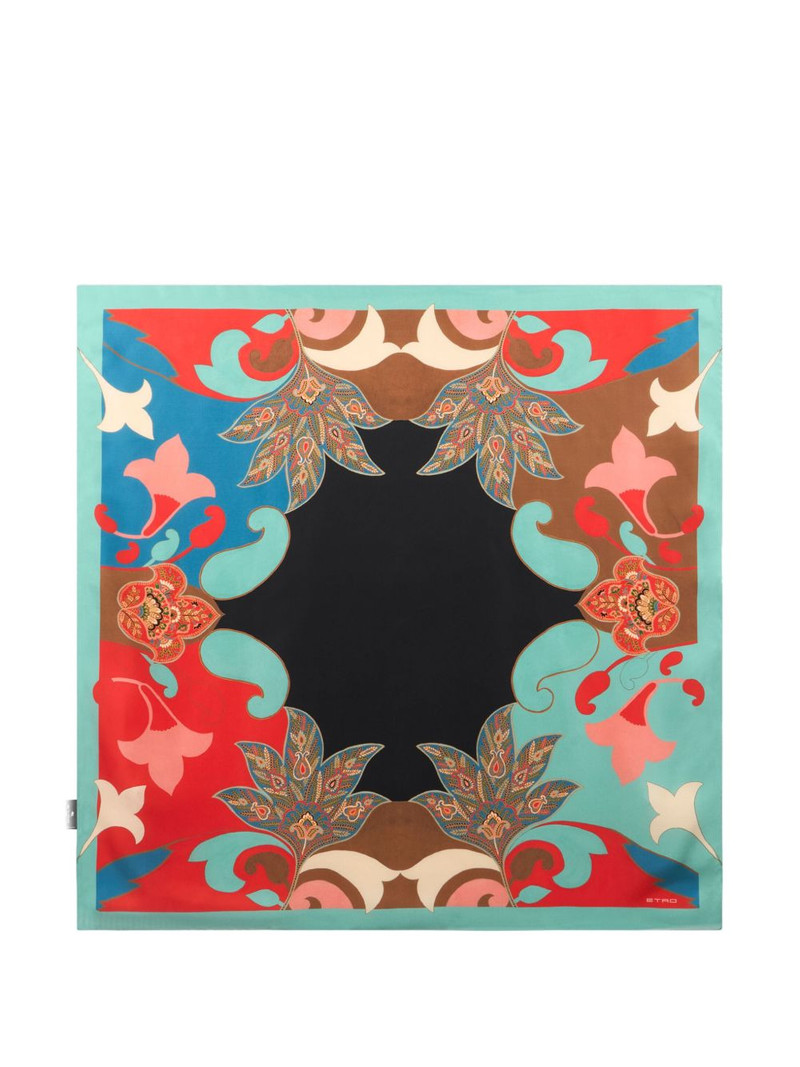 floral paisley scarf 1