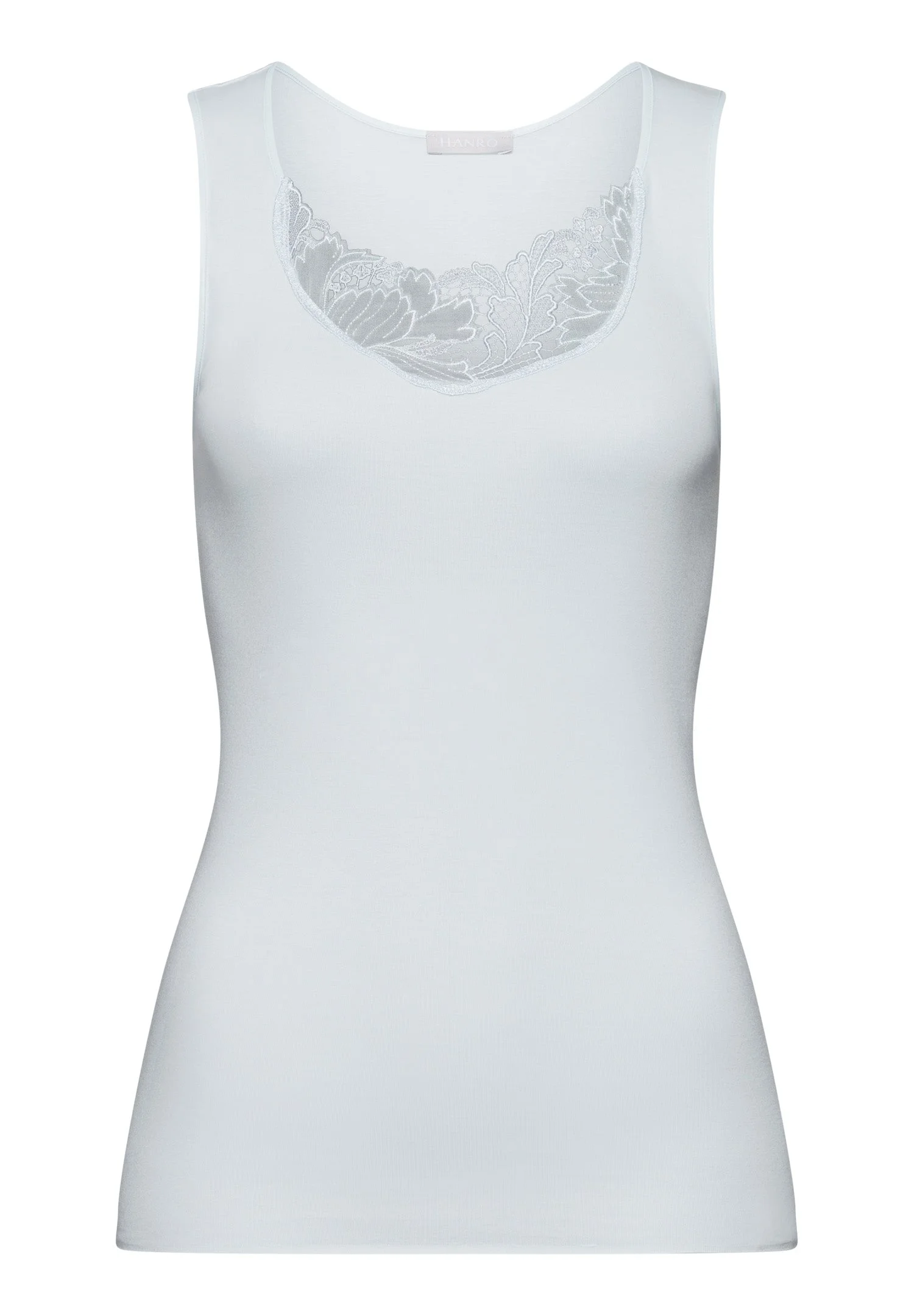 Anne Cotton Round Neck Tank Top - 1