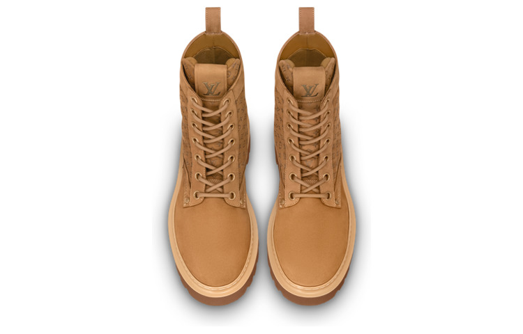 LOUIS VUITTON Ranger Ankle Boots 'Brown Monogram' 1ABFZJ - 2