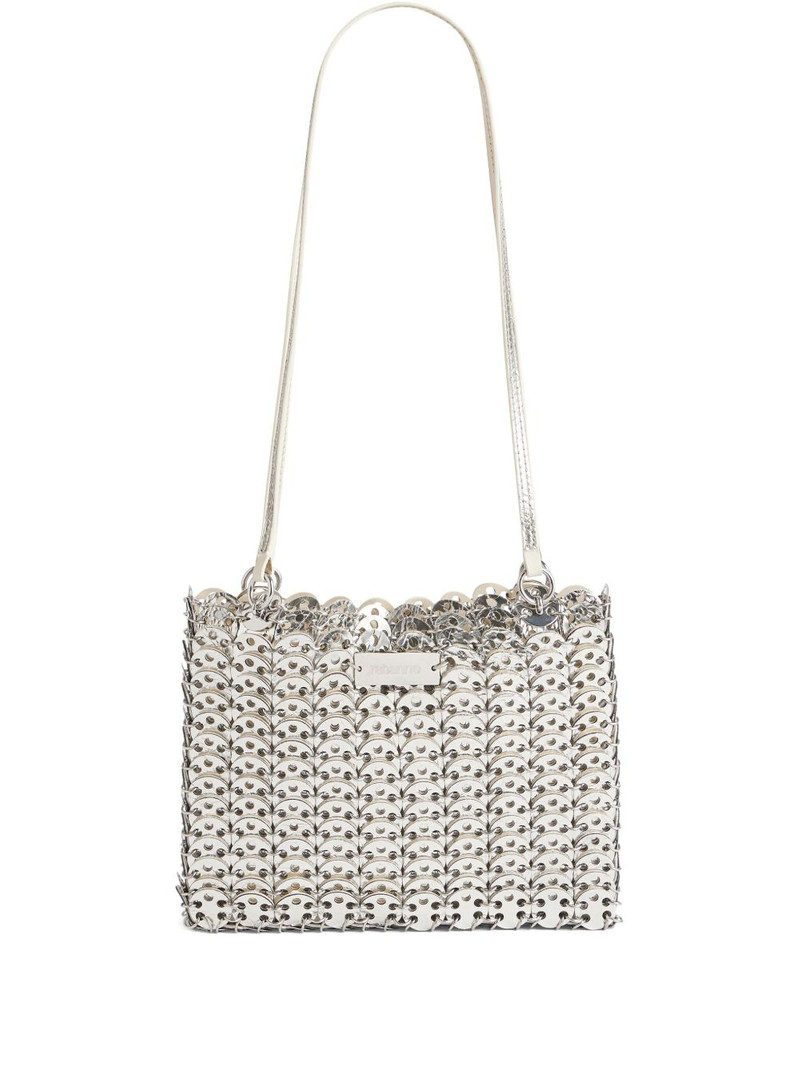 1969 chain-link leather shoulder bag 1