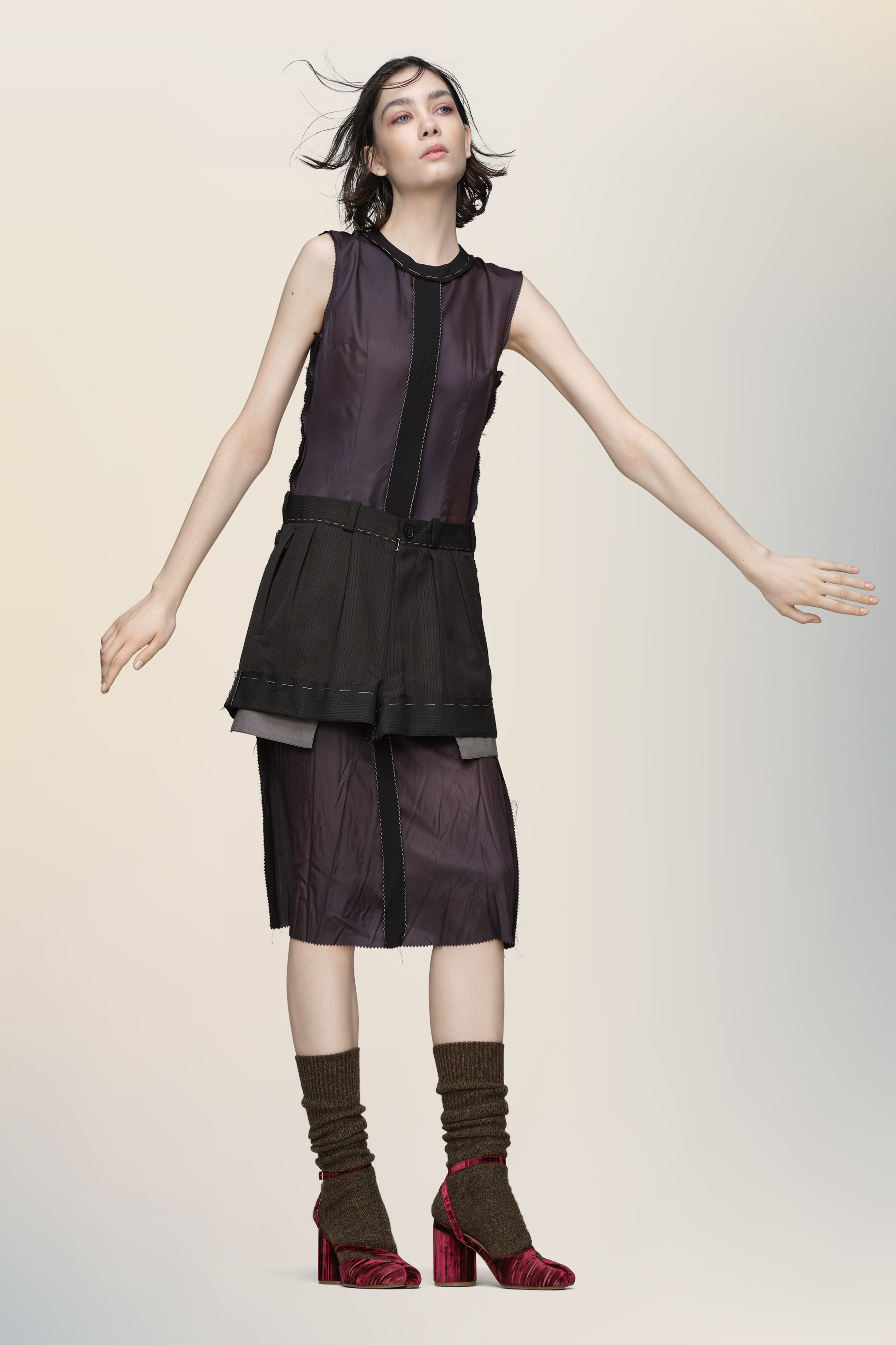 Decortiqué midi dress - 3