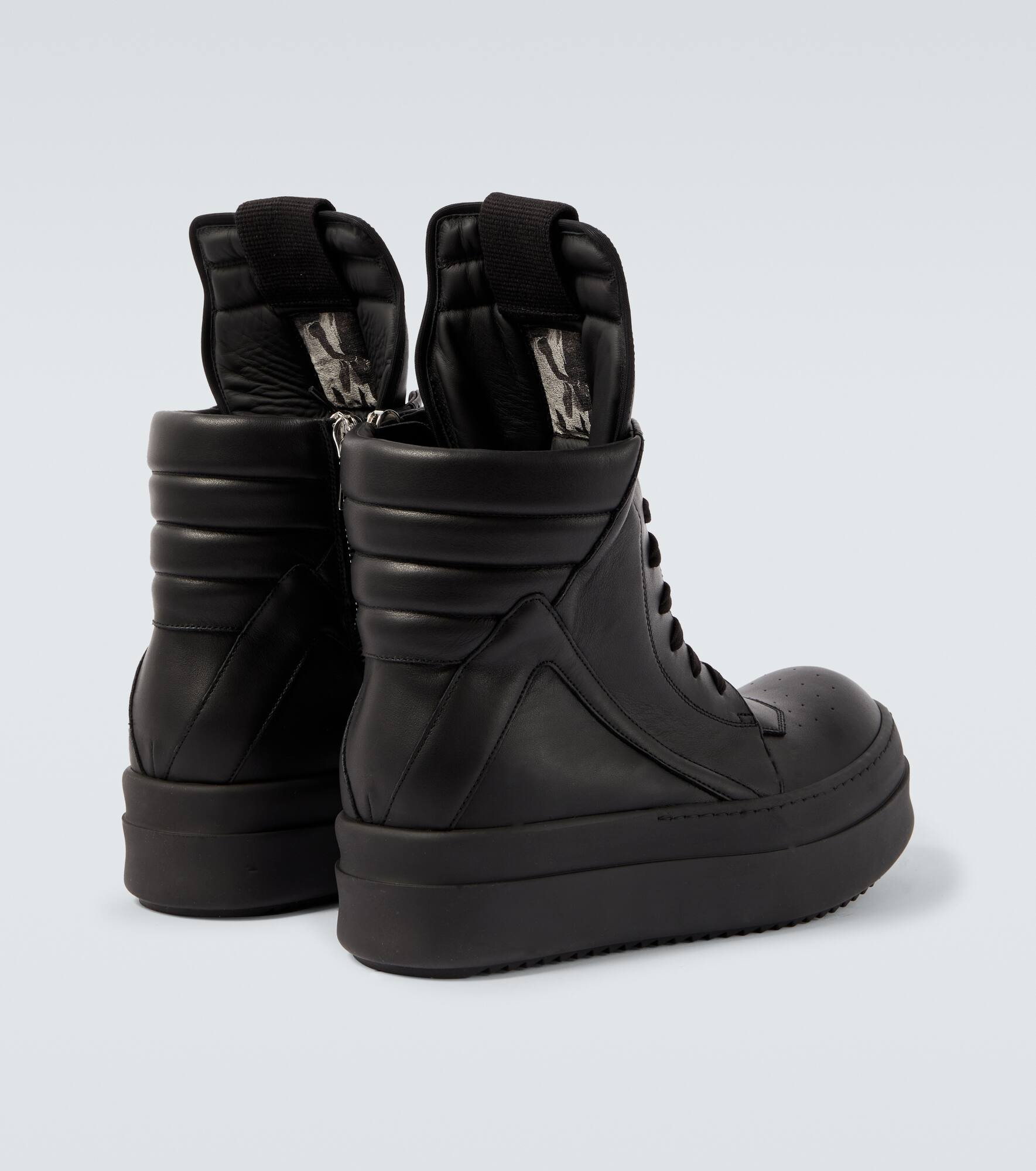 Mega Geobasket leather sneakers - 6