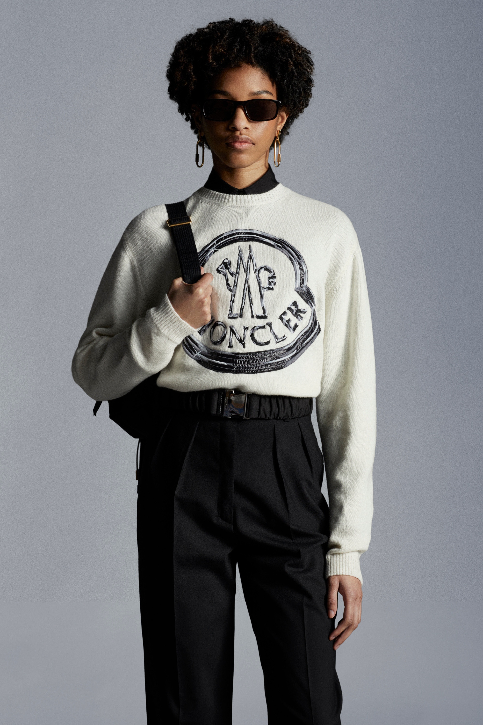 Shiny Logo Sweater - 2