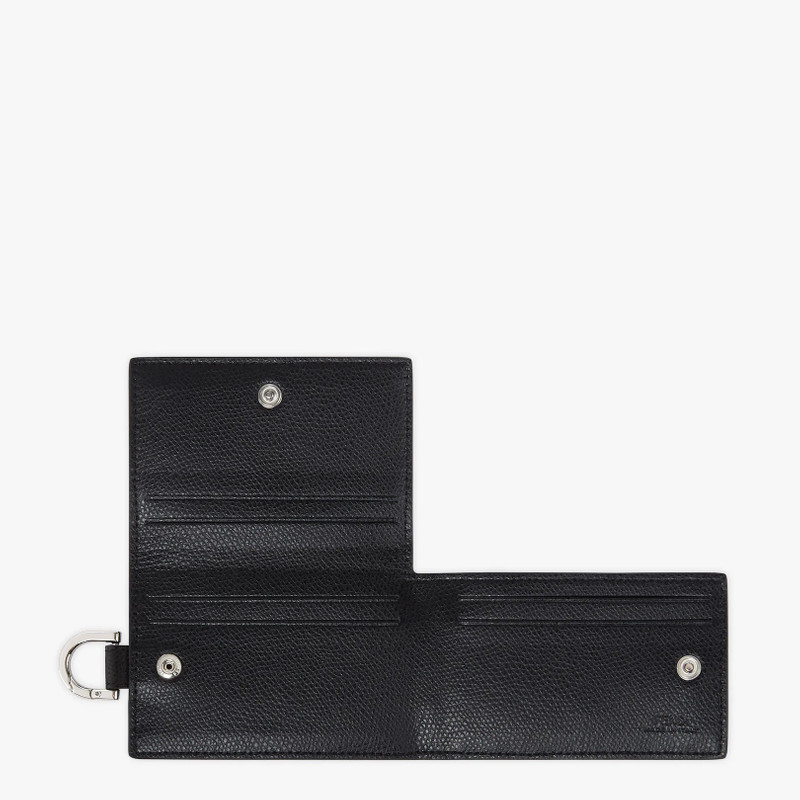 FENDI Light blue leather card holder outlook