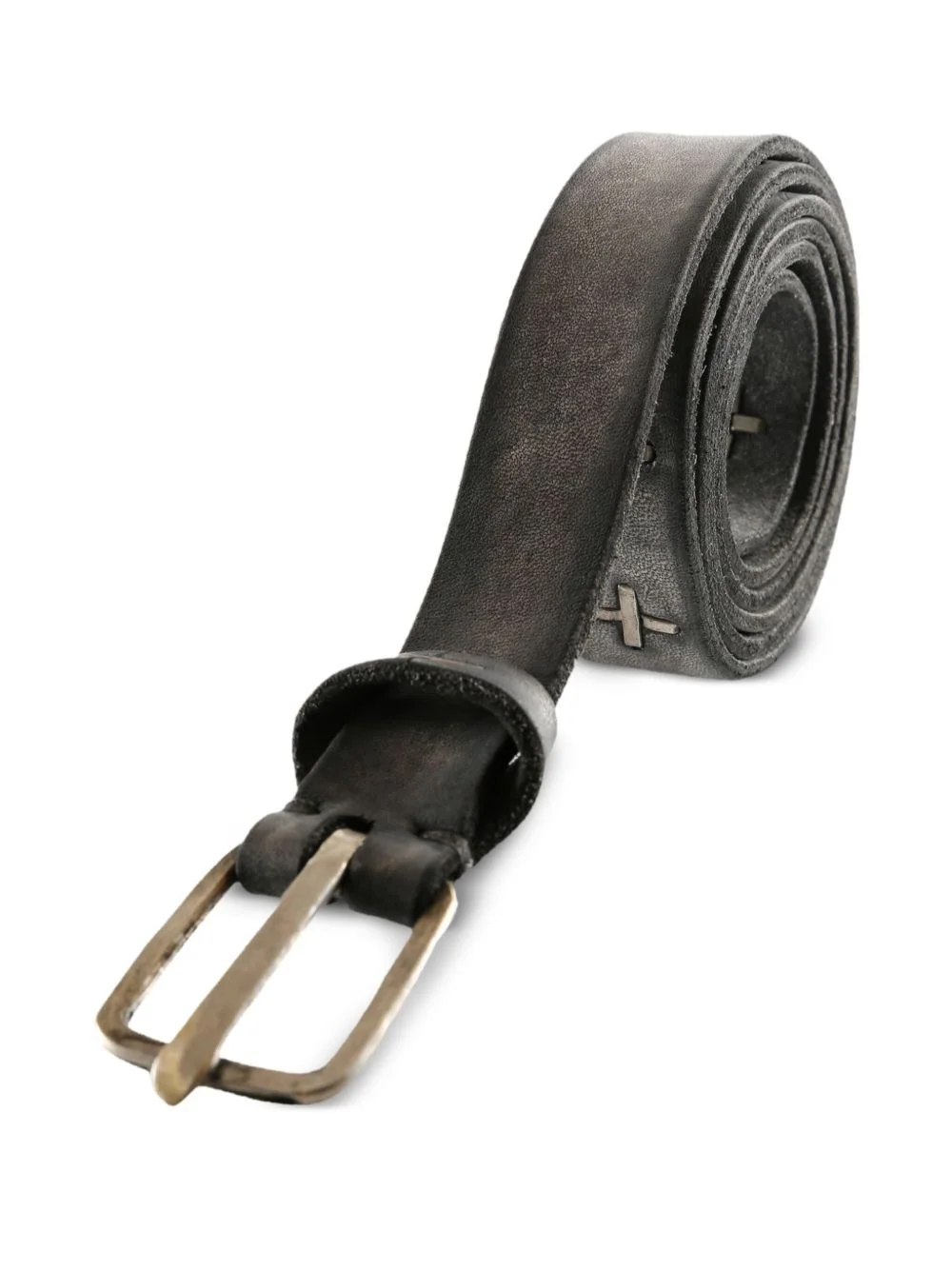 cross-embellished belt - 1