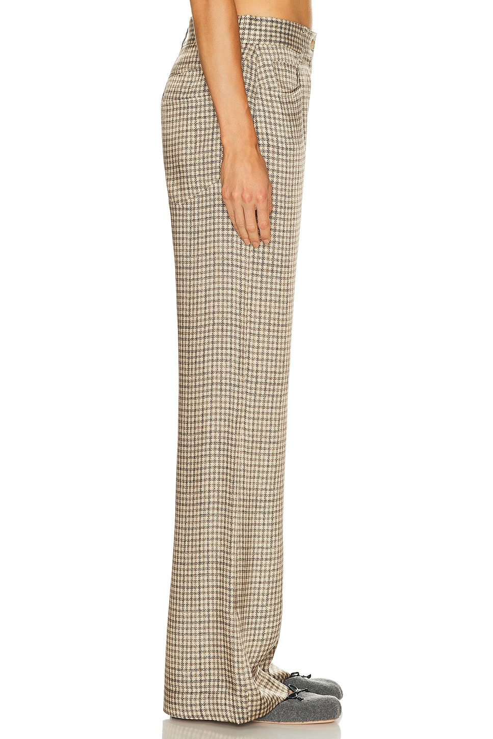 Poltana Fluid Check Pant - 3