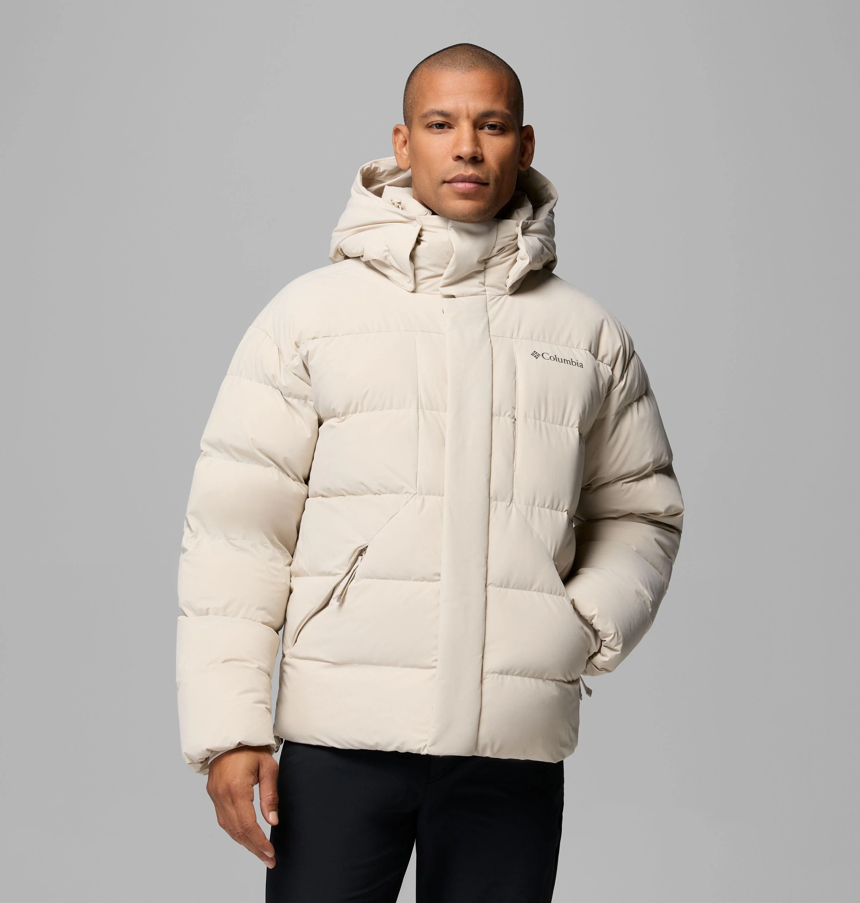 Men's Amaze Puff Hooded Jacket - 1
