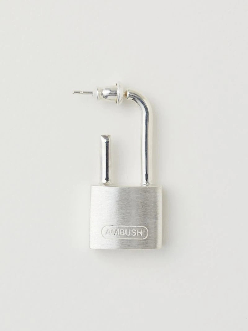 SMALL PADLOCK EARRING 1