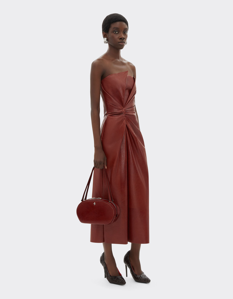 Ferrari The Ferrari Dino Tote Soft in shiny leather outlook