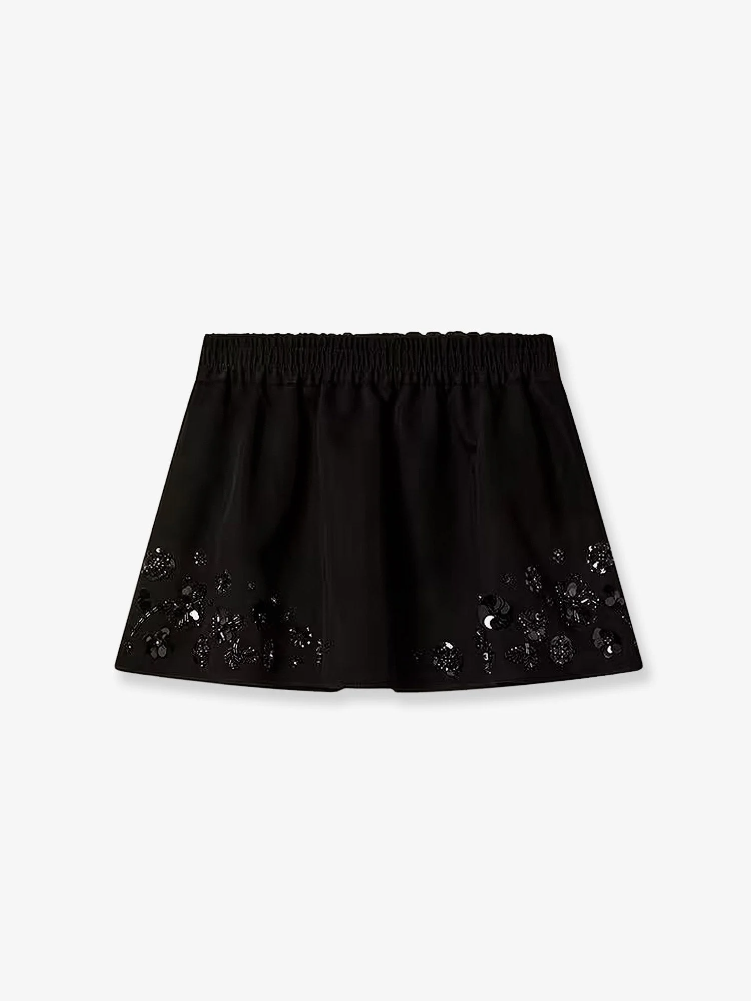Golden Goose Deluxe Brand Women Cotton Blend Midi Skirt With Floral Sequin And Crystal Details - 1
