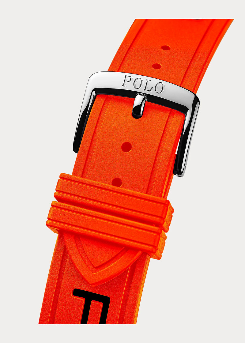 42 MM Polo Sport Steel Watch 3