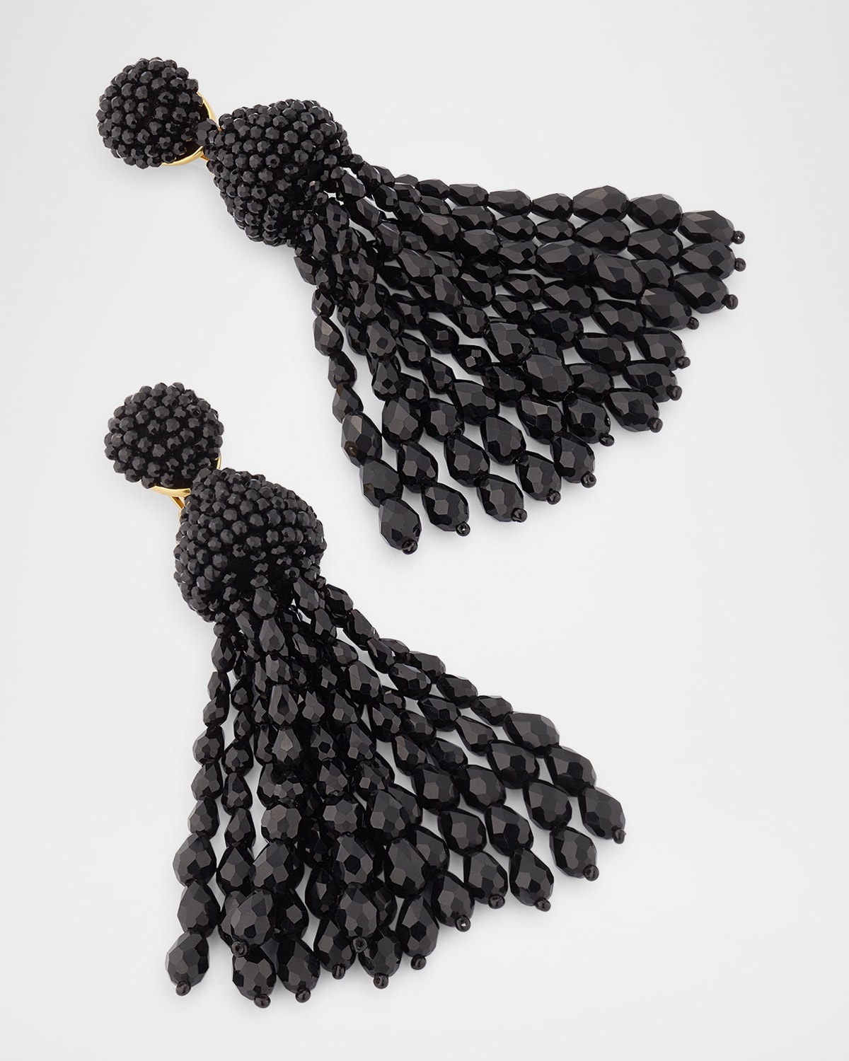 Chandelier Earrings, Black - 3