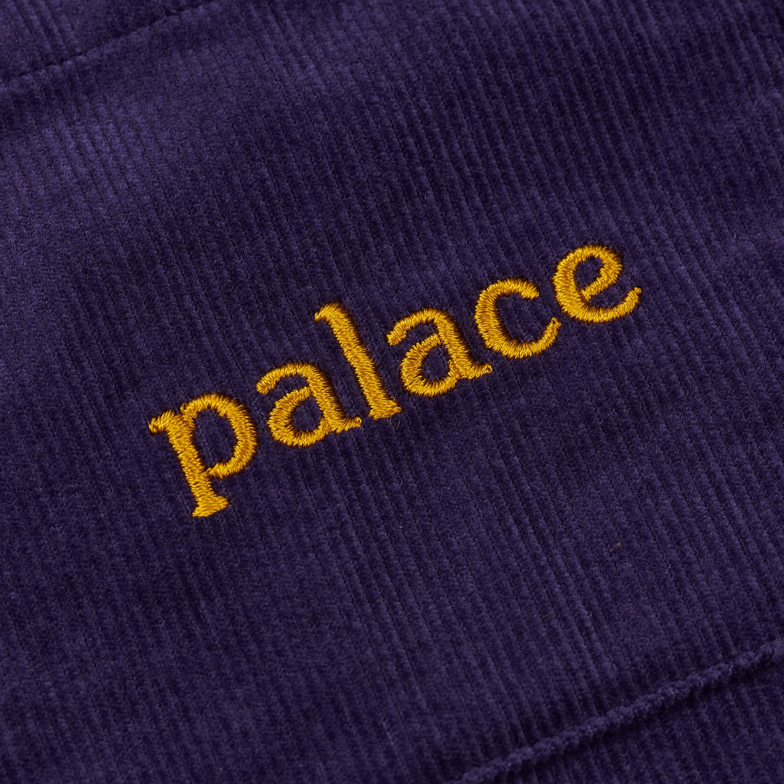 WASHED CORD SHIRT PURPLE - 3