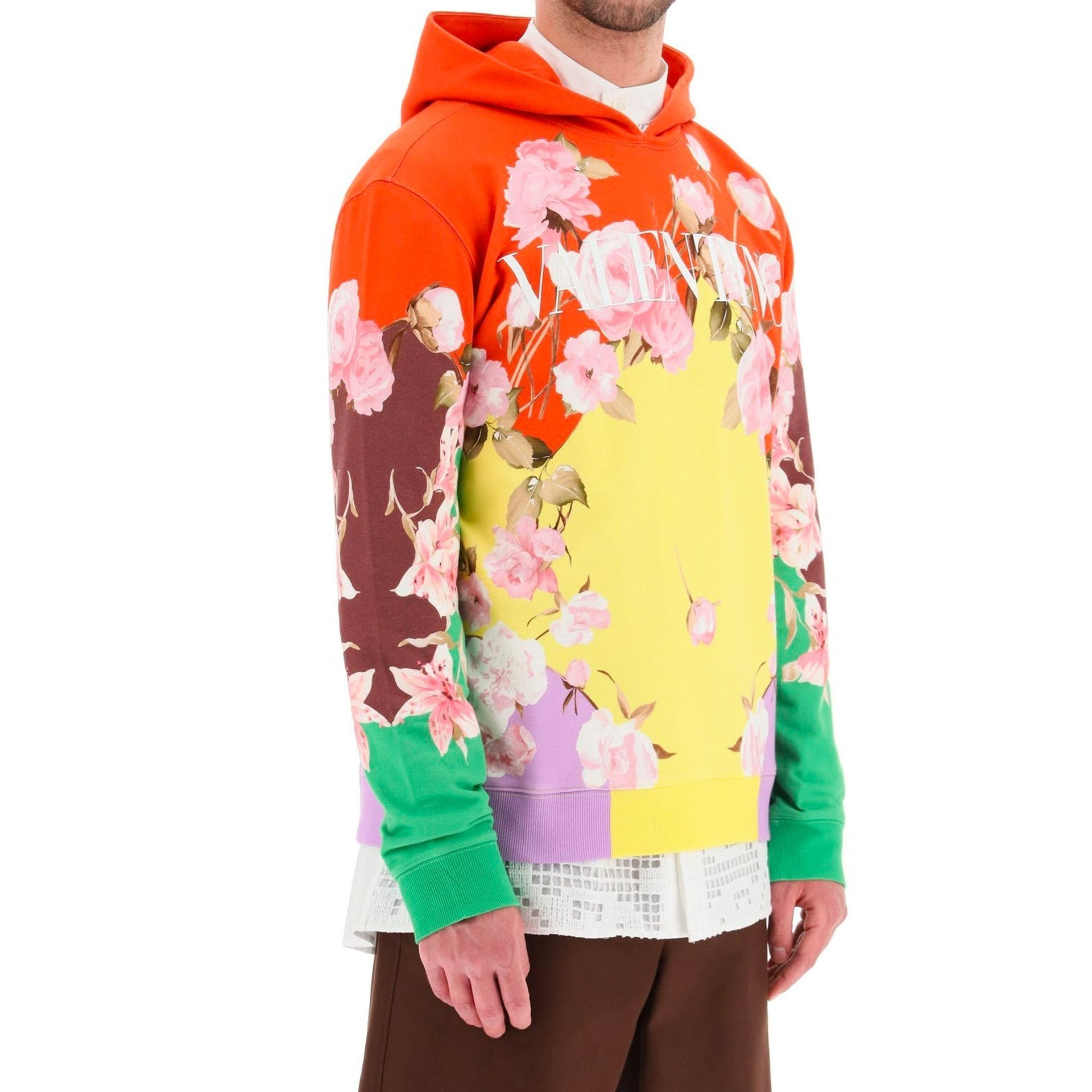Valentino Logo Hooded Sweatshirt Men - 2