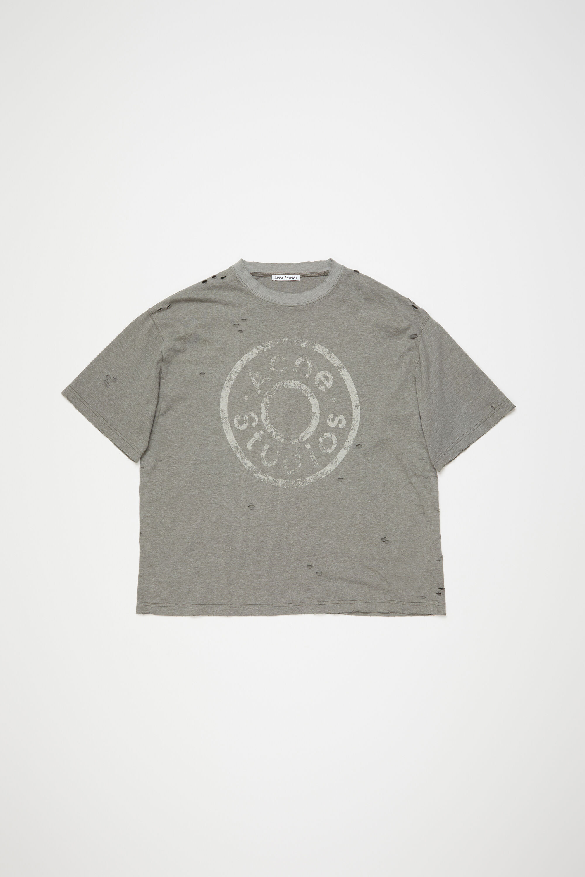 Logo t-shirt - Relaxed fit - Moss Green - 5