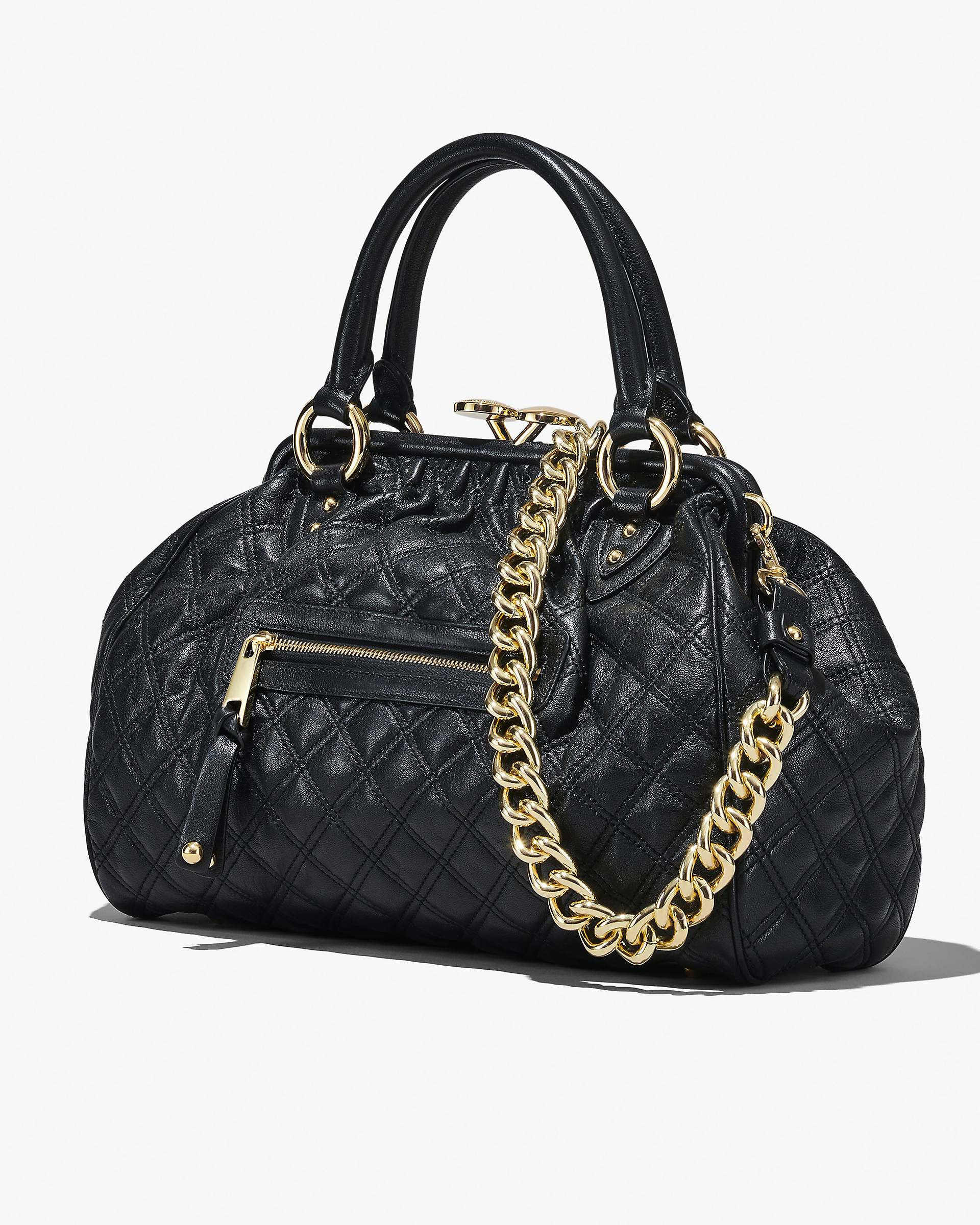 RE-EDITION QUILTED LEATHER STAM BAG - 4