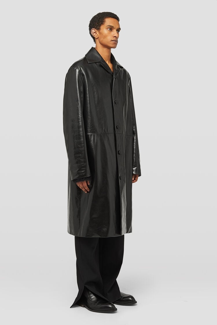 Leather Coat - 3