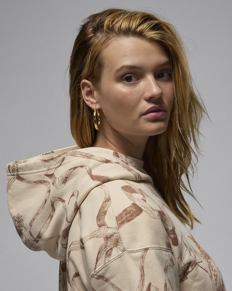 Jordan Brooklyn Fleece Women's Printed Pullover 6