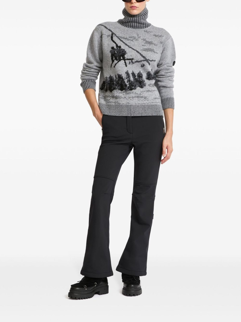 Yves Salomon jacquard knit jumper outlook