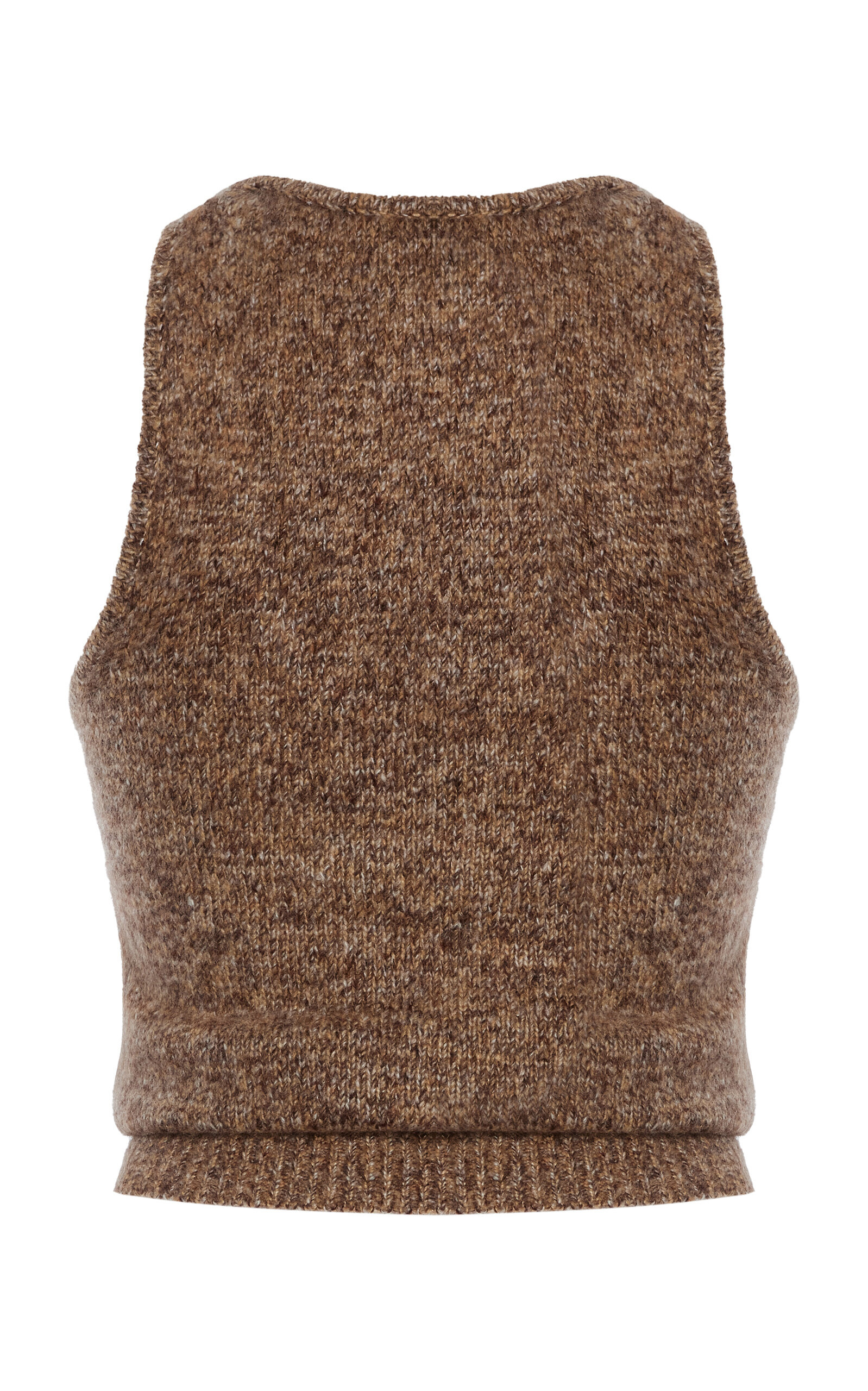 The Reese Cashmere-Silk Tank Top brown - 2