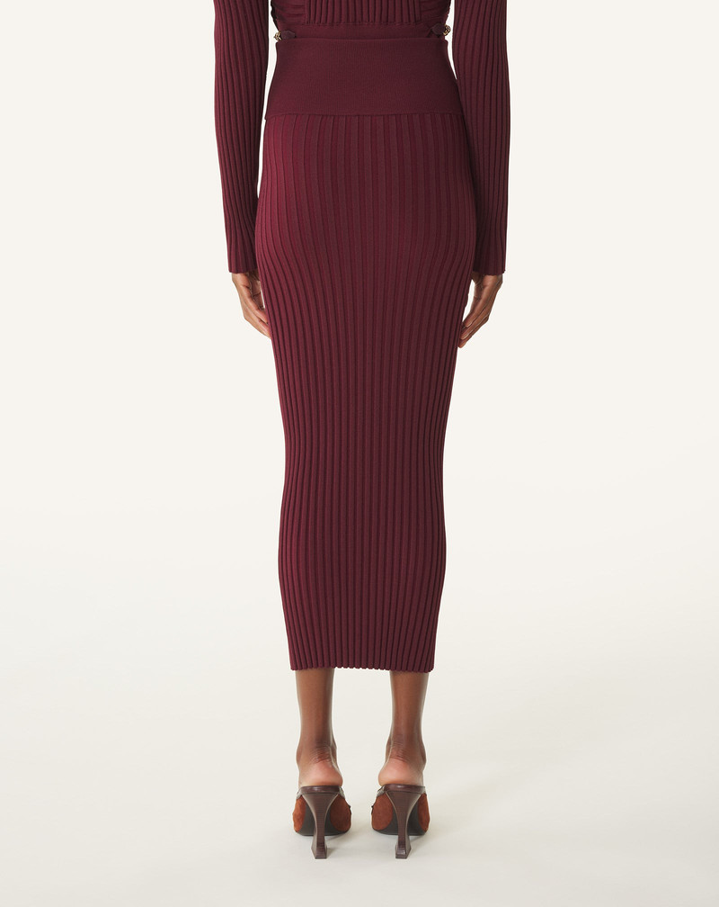 MIDI SKIRT IN VISCOSE 4