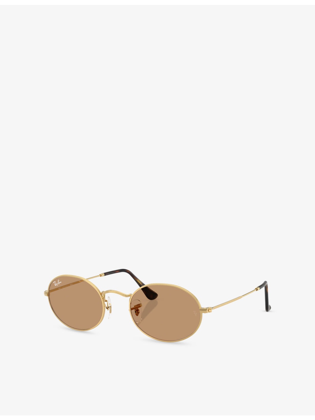 RB3547 Oval Metal Summer Capsule Oval-Frame Metal Sunglasses - 2