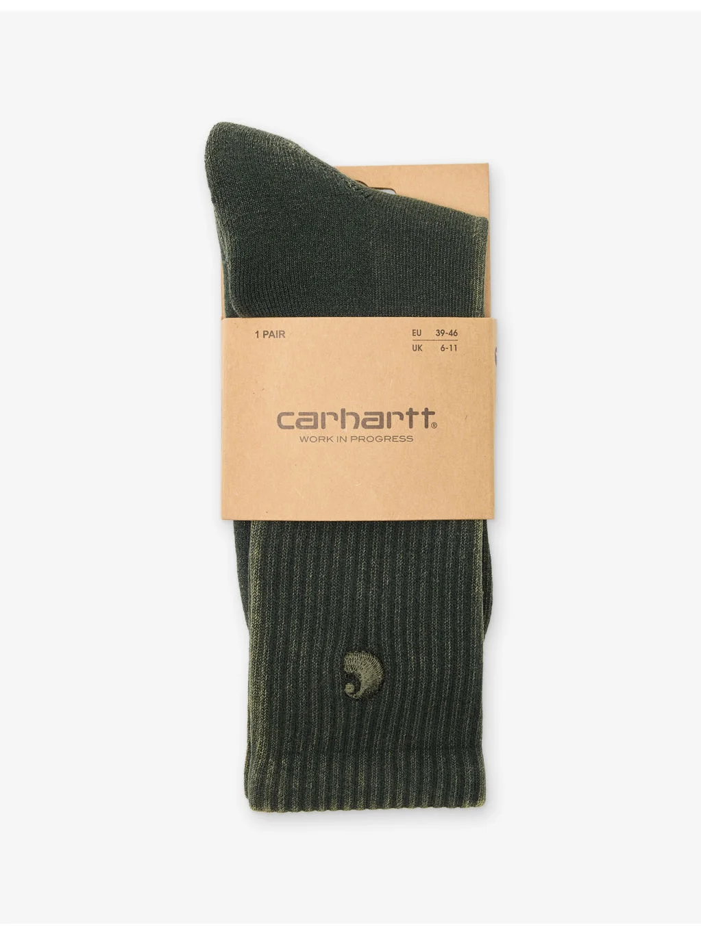 Lambert Brand-Embroidered Cotton Socks - 1