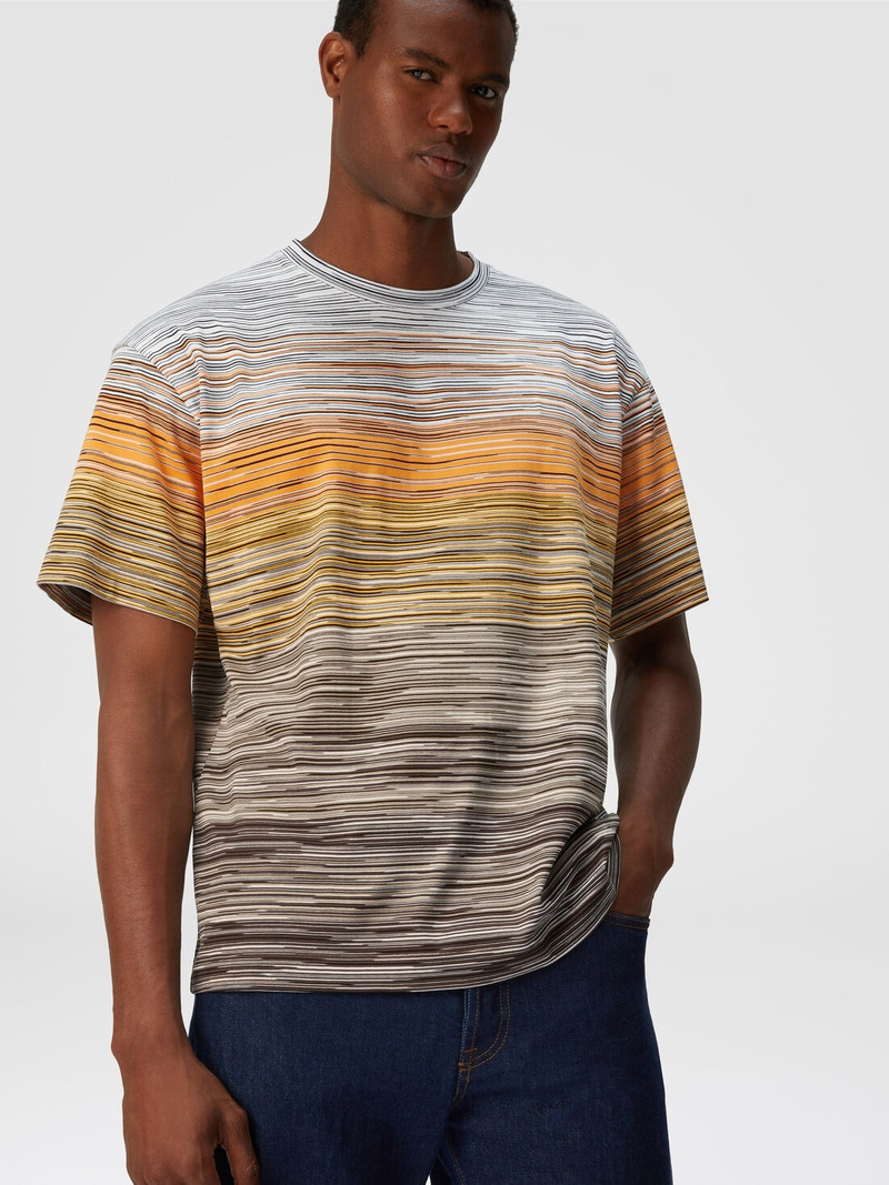 Slub cotton jersey T-shirt 4