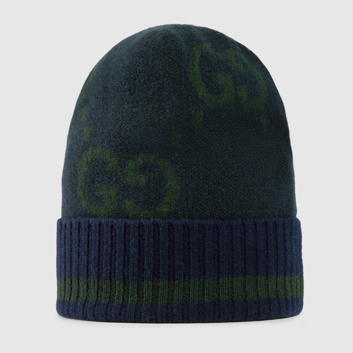 GG cashmere jacquard hat - 2