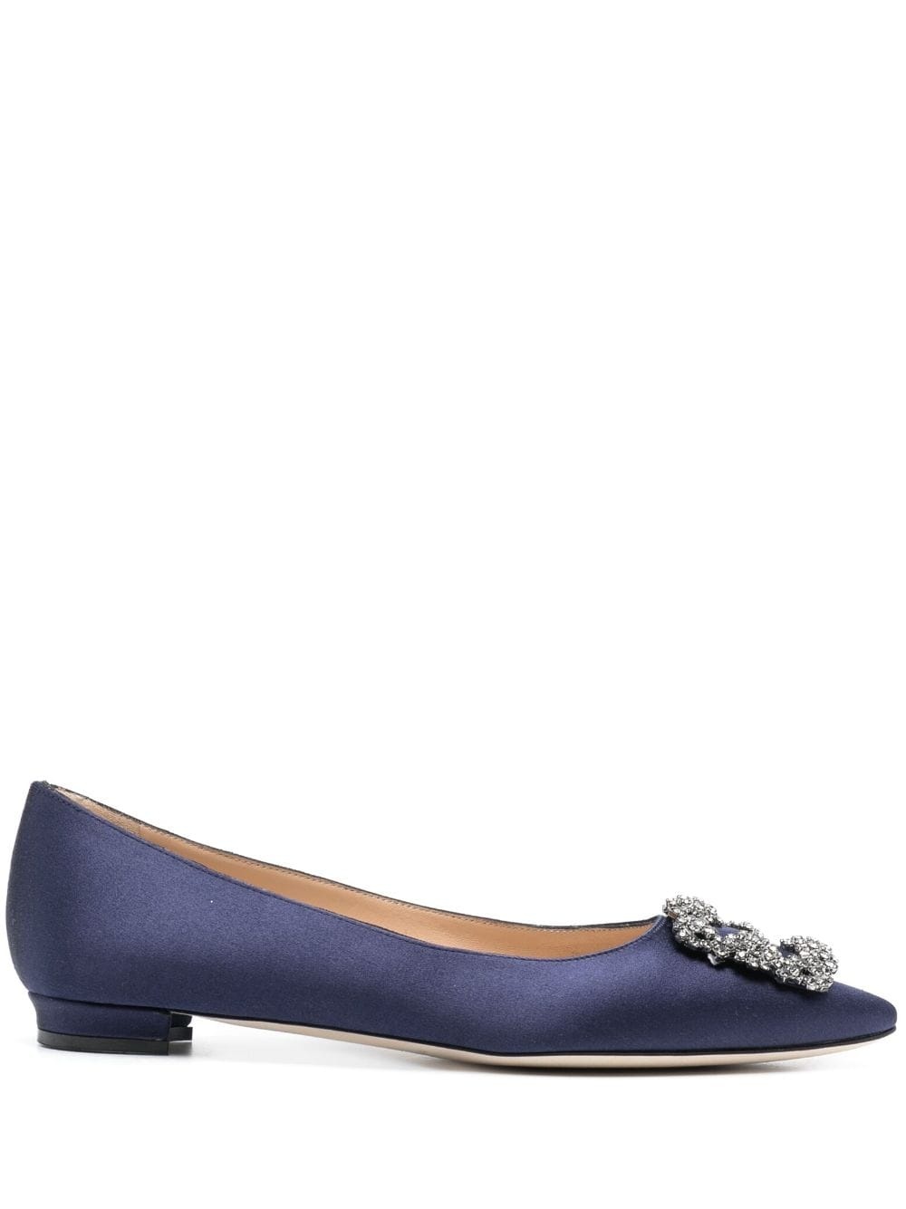 Hangisi satin ballerina shoes - 1