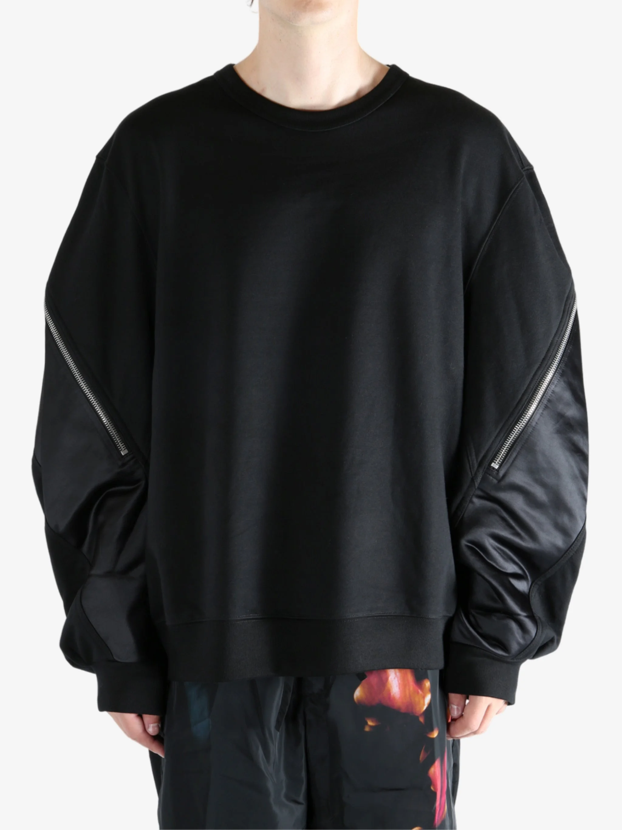 DRIES VAN NOTEN - Men Contrast Sweatshirt - 1