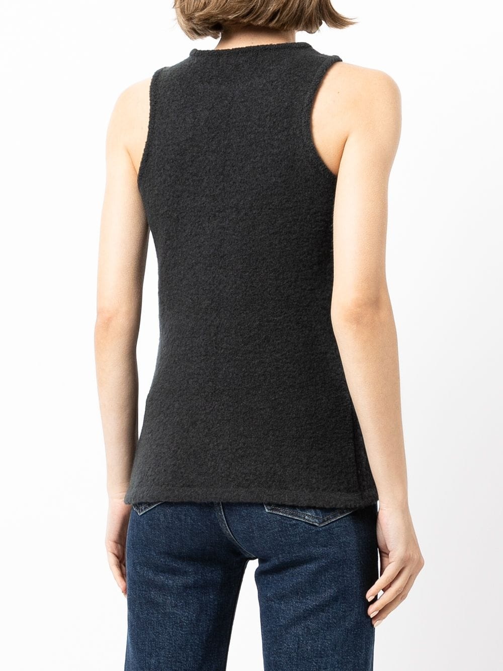 slim-fit knit top - 4