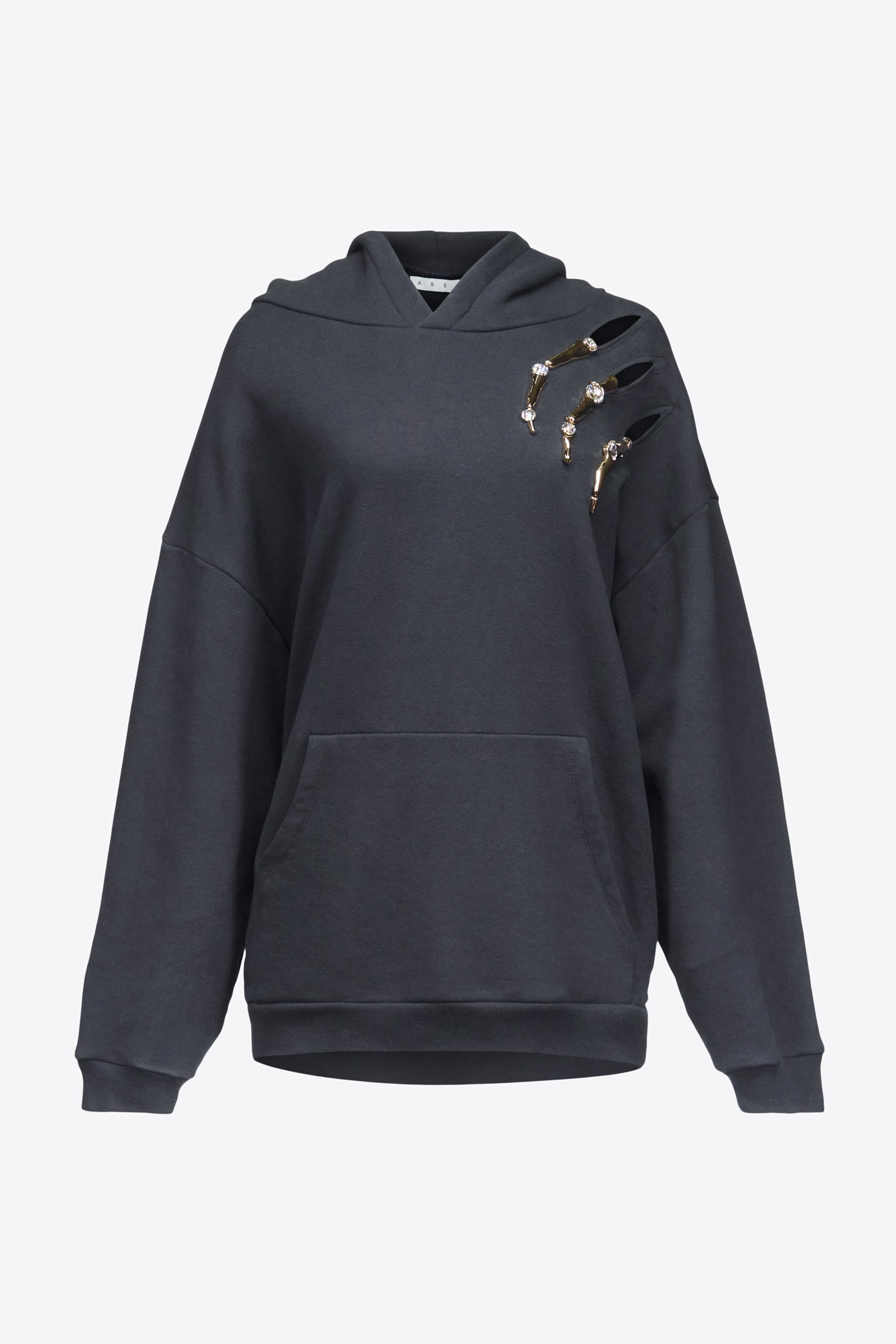 CLAW CUTOUT HOODIE - 1