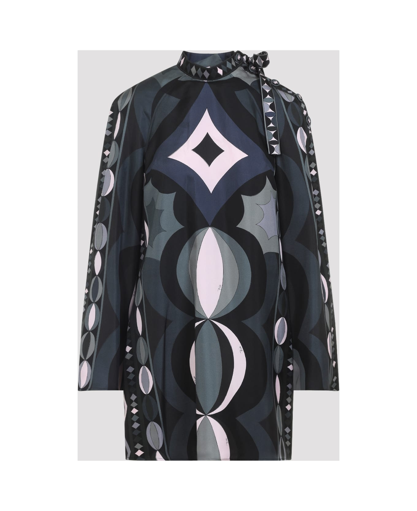 Silk Mini Dress - 3