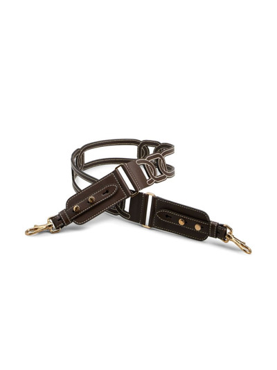 Tod's cut out-detail leather bag strap outlook
