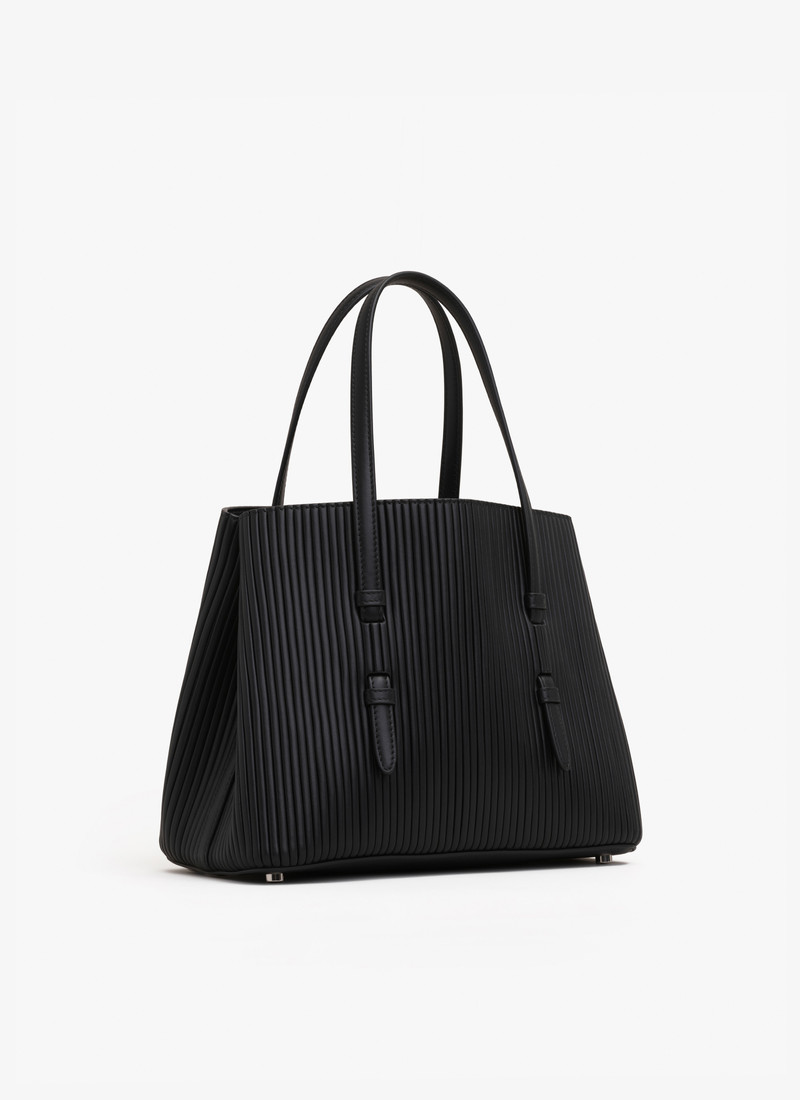 Alaïa MINA 25 IN VERTICAL LETHER outlook