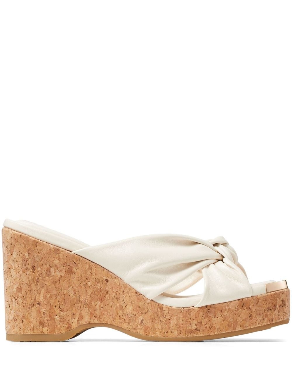 Avenue 95mm wedge mules - 1