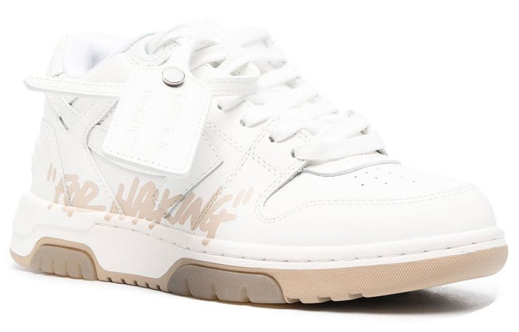 (WMNS) Off-White Out Of Office Low-Top Sneaker 'White Beige' OWIA259S23LEA0030117 - 2