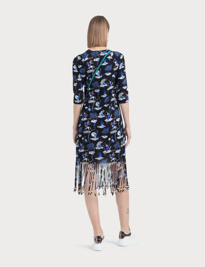 Loewe PAULA CIRCUS FRINGE DRESS outlook